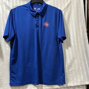 Chicago Cubs TX3Cool Polo Shirt-Genuine MLB Merchandise,Sz XL